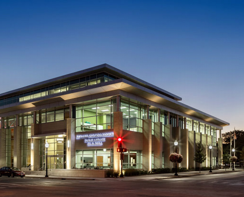 Cordogan, Clark & Associates Municipal The Richard and Gina Santori Public Library of Aurora